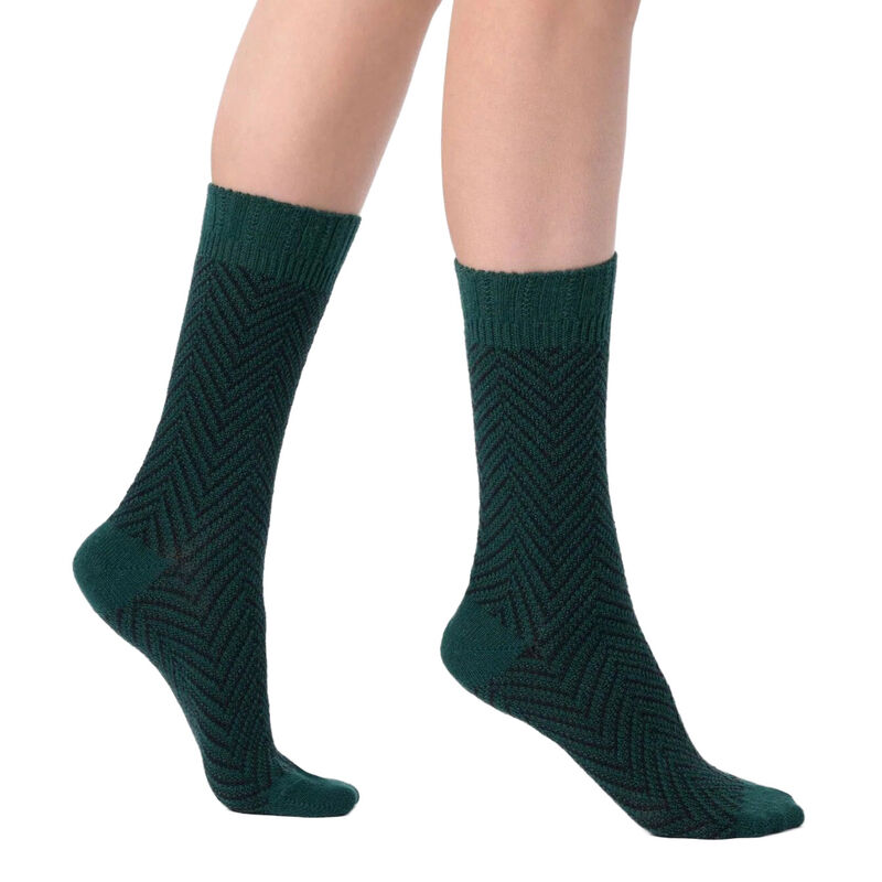 Oroblu Bicolour Tweed Socks image number 2